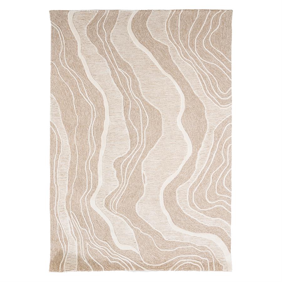 Vloerkleed Soil - 190x290 cm. Beige