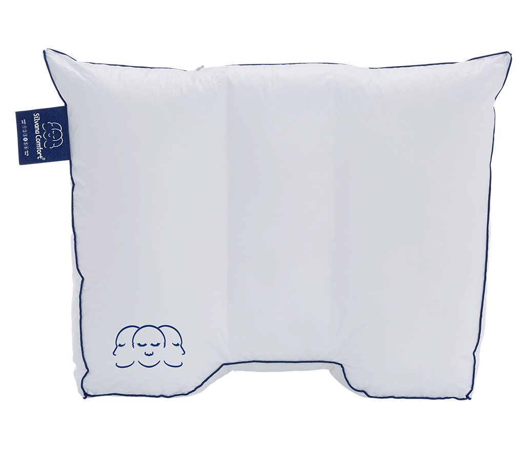 Hoofdkussen Silvana Comfort Blauw