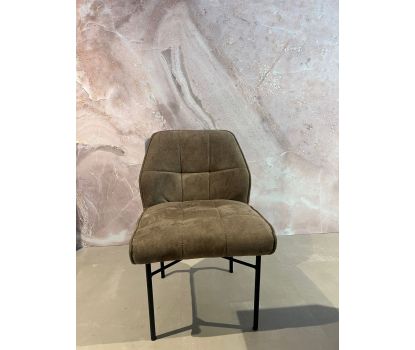 Comfortabele eetkamerstoel - industrieel & elegant