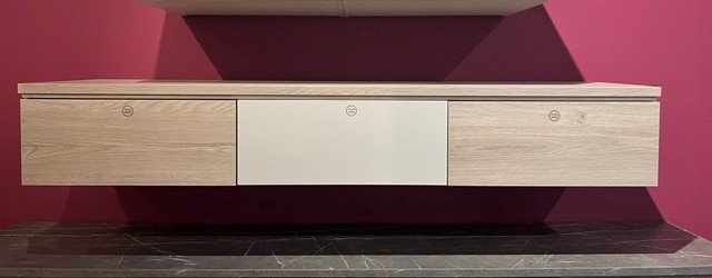 Tv meubel wyke middel groot, twee kleurig