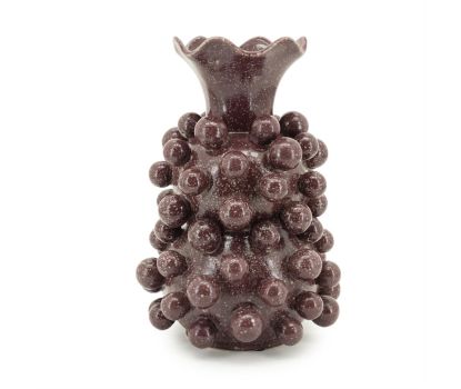 Vase Viro - burgundy