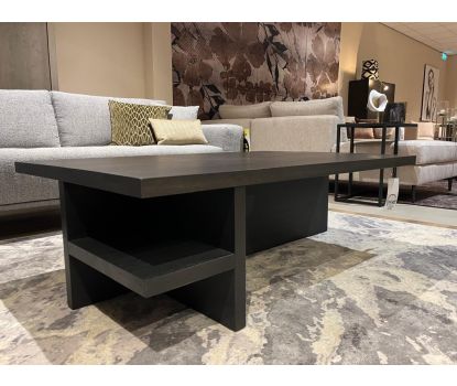 Salontafel Pouf in donker eiken 
