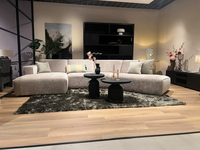 Sevn hoekbank Elise - 296x240 cm met 45 graden hoek