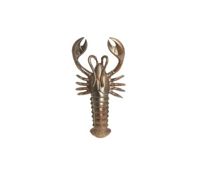 Ornament 37x19x10 cm LOBSTER antiek brons