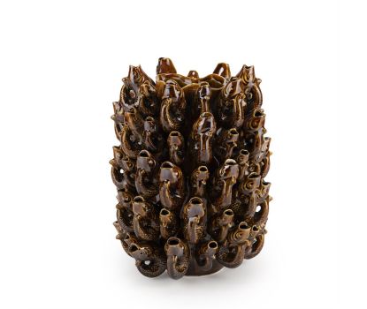 Vaas Borja 25x32 cm - brown