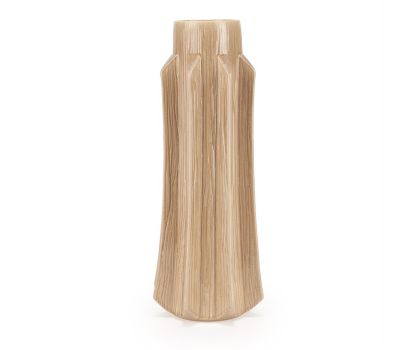 Medoc Vase 15x36 cm - luster taupe