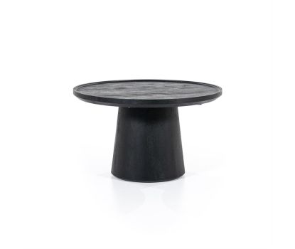 Salontafel Ron zwart 66 cm x 39 cm