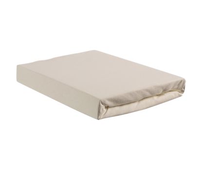 Hoeslaken Jersey Topper Off-white 70/80/90x200/210