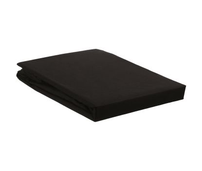 Hoeslaken Percale Black 90x200