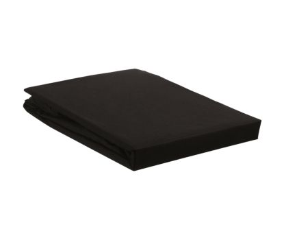 Hoeslaken Percale Black 90x210/220