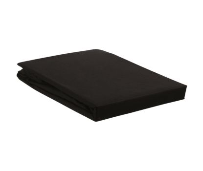 Hoeslaken Percale Topper Black 80/90x210/220