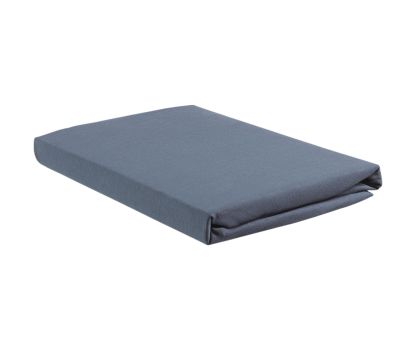 Hoeslaken Jersey Blue 180x200/220