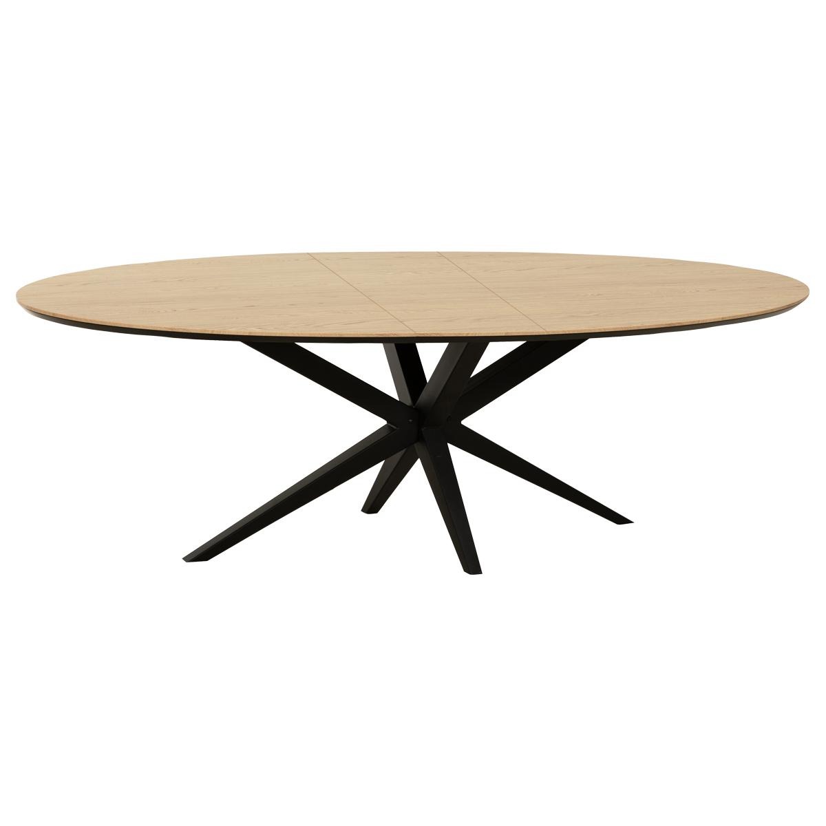 Eetkamertafel Willa ovaal uitschuifbaar