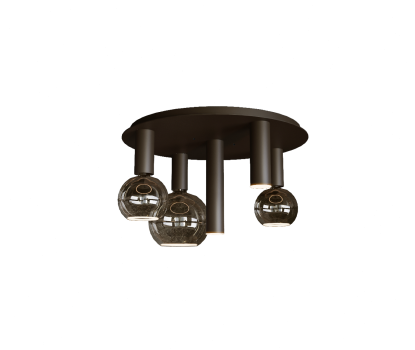 4360 - Riva Plafonniere rond Ø50 cm - 5 lichts incl.lichtbronnen