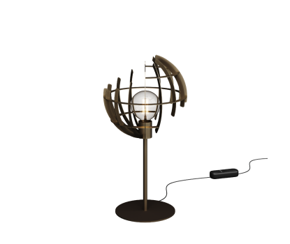 2412 - Terra tafellamp 65cm incl. lichtbron