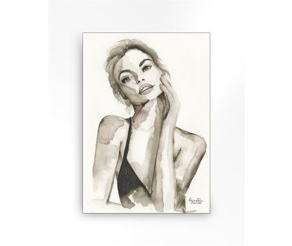 Wanddecoratie A woman's face