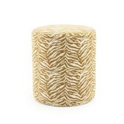 Poef Tigra - mustard