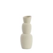 Vaas Ø14,5x37,5 cm ARAM keramiek crème