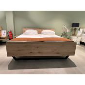 Naturel eiken ledikant 180x200 cm incl. nachtkastjes