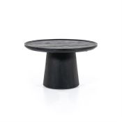 Salontafel Ron zwart 66 cm x 39 cm