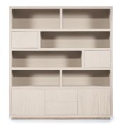 Vakkenkast Helsinki 200x220 cm - Taupe