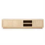 Tv meubel Helsinki 220 cm - Naturel