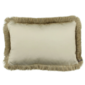 Claudi sierkussen Dafne Gold + Fringe Gold 30x45 cm