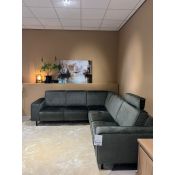 Luxe retro bank met hoge rugleuning