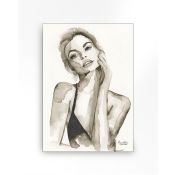 Wanddecoratie A woman's face