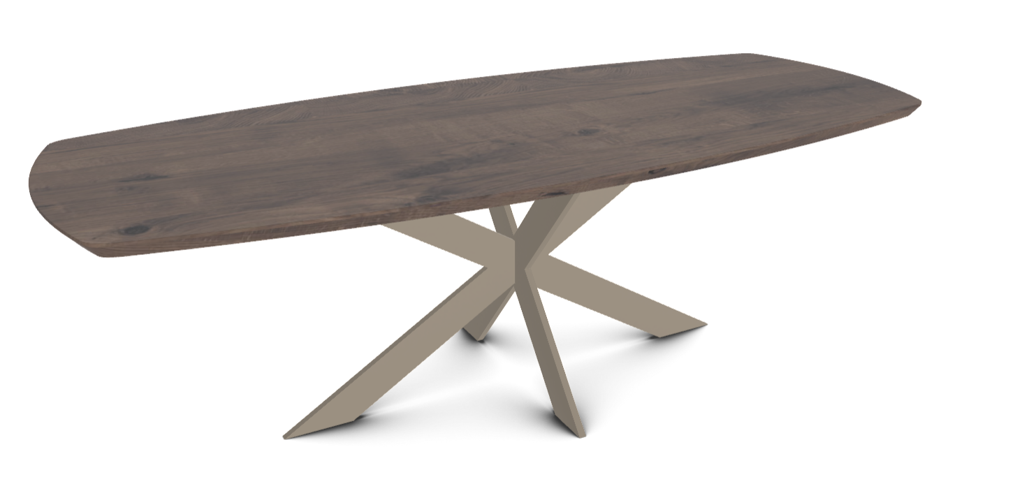 Houten Eetkamertafel Deens Ovaal